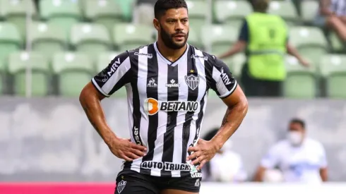 Foto: (Fernando Moreno/AGIF) - Hulk é uma das 12 baixas do Atlético para o próximo jogo do Mineirão