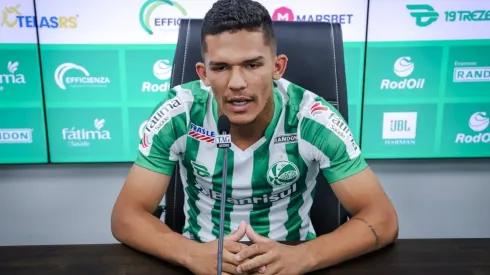 Gabriel Tota é apresentado no Juventude e revela motivo da escolha: