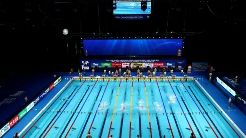Francois Nel/Getty Images – Piscina em Abu Dhabi