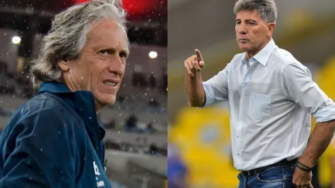 Fotos Jorge Jesus e Renato Gaúcho: Thiago Ribeiro/AGIF | Corinthians vai em busca de técnico
