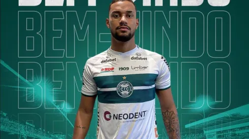 Reprodução/Coritiba - Thonny Anderson é o sétimo reforço do Coritiba para 2022