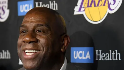 Harry How/Getty Images - Ídolo dos Lakers, Magic Johnson terá série documental