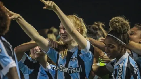 Patrícia fez um dos gols da vitória do Grêmio sobre o Cruzeiro (Foto: Arquivo Pessoal)