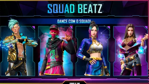 Free Fire: novidades do Squad BEATz chegam no game em 12 de fevereiro
