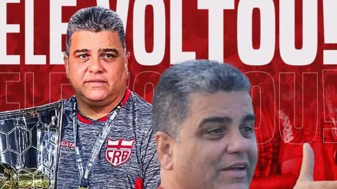 Foto: (Twitter Oficial CRB/@CRBoficial/Divulgação) - Nesta quinta (10), o CRB anunciou o retorno de Marcelo Cabo