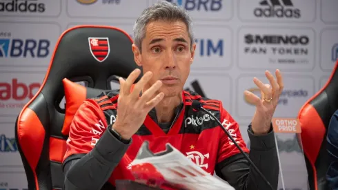 Alexandre Vidal/Flamengo – Paulo Sousa tem recebido críticas de parte da torcida