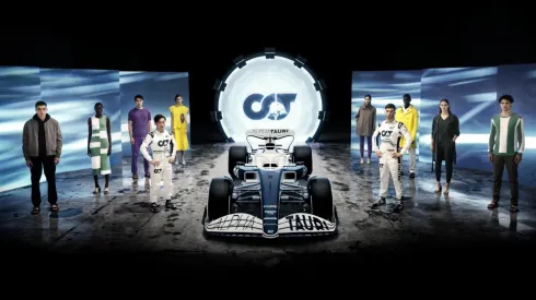 Imagem Twitter oficial da Scuderia AlphaTauri - Imagem do carro que será usado nesta temporada