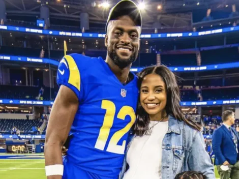 Pedido de casamento e nascimento de bebê marcaram um dia inesquecível para os Rams