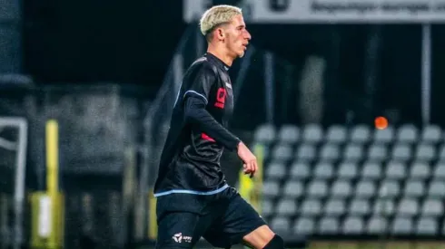 Cortesia Assessoria de Imprensa C2 Sports - Arthur em atuação no campeonato belga