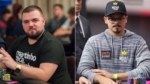 Pedro Padilha e Gerson Braga arrumaram boas forras (Foto: BSOP)