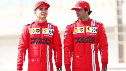 Foto: Dan Istitene Getty Images – Leclerc e Sainz, companheiros de equipe