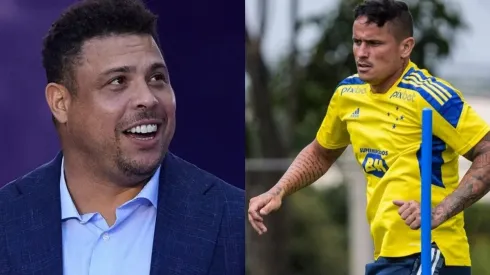 Foto Ronaldo: Quality Sport Images/Getty Images e Foto Edu: Flickr Oficial Cruzeiro EC/Gustavo Aleixo | R9 não para em Edu e estipula condição para contratar reserva do Flamengo