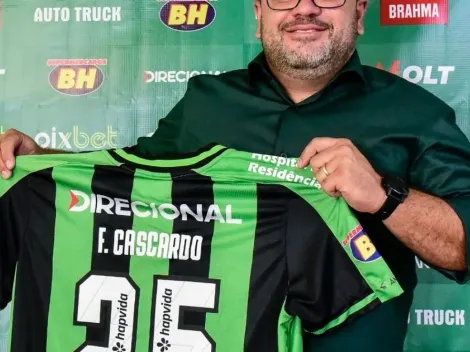 Fred Cascardo adota cautela, mas não descarta contratações no América-MG; CONFIRA