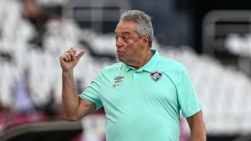 Foto: (Flickr Oficial Fluminense/Lucas Merçon/FFC) - Abel Braga se mostrou muito satisfeito com o desempenho do Fluminense no clássico deste sábado (26)