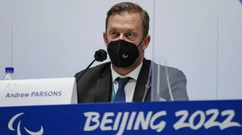 Foto: Wang He/Getty Images – O presidente do IPC, Andrew Parsons