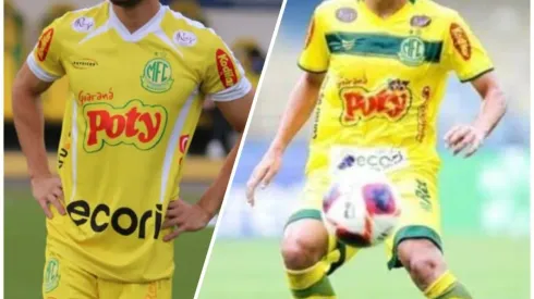 Foto montagem cedida pela EFFE Assessoria. Oymana e Moura são responsáveis por grande parte da ofensividade do Mirassol em campo