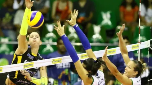 Foto: Divulgação/CBV - Jogo de vôlei da Superliga feminino