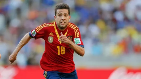 Piervi Fonseca/AGIF - Jordi Alba pode ganhar concorrente no Barcelona