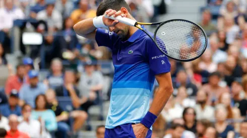 Sarah Stier / Getty Images/ Novak Djokovic ficará de fora do Masters 1000 por conta de restrições dos EUA