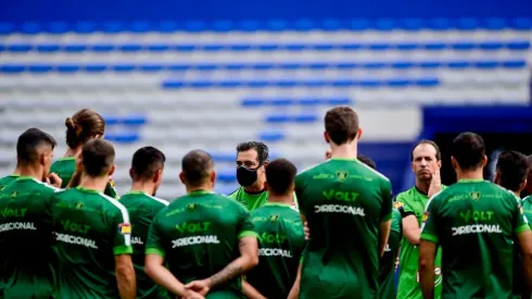América, do técnico Marquinhos Santos, se prepara para duelo importante contra o Barcelona, em Guayaquil, pela Libertadores