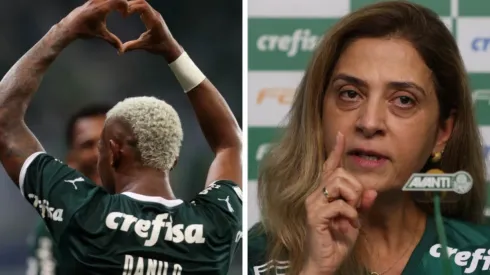Fotos: Cesar Greco - Ação de marketing do Palmeiras tentou fazer brincadeira com Danilo, mas tiro saiu pela culatra; presidente Leila Pereira virou alvo da torcida
