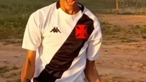 O 'Luva de Pedreiro' se declarou torcedor do Vasco; influencer tem conquistado a internet nas últimas semanas