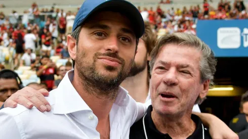 Foto: Thiago Ribeiro/AGIF Salgado ao lado de Josh Wander, sócio-fundador da 777 Partners