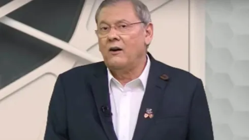 Foto: Reprodução/Band - Milton Neves: jornalista prevê Corinthians lutando contra o rebaixamento no Brasileirão