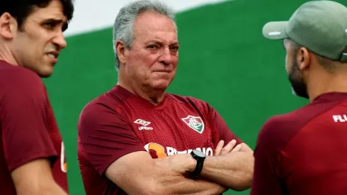 FOTO: MAILSON SANTANA/FLUMINENSE FC/DIVULGAÇÃO - A comissão de Abel Braga optou por mexer no time titular do Flu para a final do Estadual