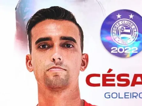 Bahia contrata goleiro ex-Flamengo e mais um defensor para a Série B