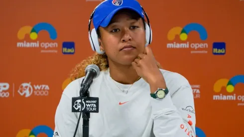 Robert Prange/Getty Images – Osaka rebateu "ideia" de Tsitsipas