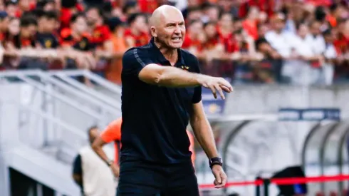 Foto: (Rafael Vieira/AGIF) - Gilmar Dal Pozzo, técnico do Sport, comandou seu último treino preparatório para a final da Copa do Nordeste nesta quarta (30)