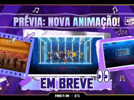 Novidades do evento Free Fire x BTS chegam a partir desta sexta (1)