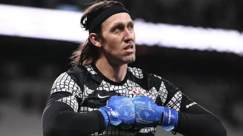 Ettore Chiereguini/AGIF/ "Não é que vou esquecer"; Cássio volta a comentar ameaças, mas ressalta que está feliz no Corinthians.