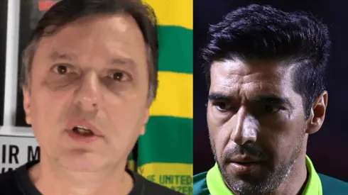 Foto: Reprodução/Youtube – Foto: Marcello Zambrana/AGIF – Mauro Cezar aponta treinador superior a Abel Ferreira