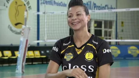 Reprodução / TV Globo/ Walewska fala sobre aposentadoria e mira título da Superliga como desfecho final.