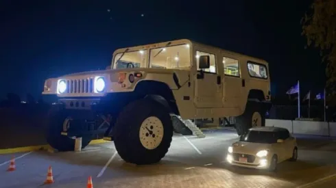 Reprodução/Instagram oficial de Bin Hamdan Al Nahyan - O maior Hummer do Mundo.