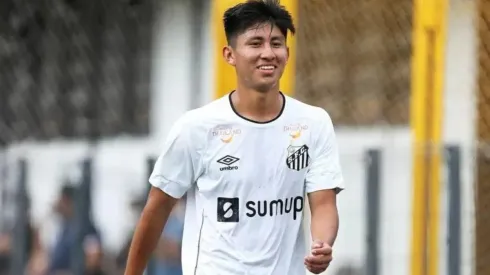 Foto: Pedro Ernesto Guerra Azevedo/Santos FC | Miguel completa 18 anos nesta segunda-feira (25)