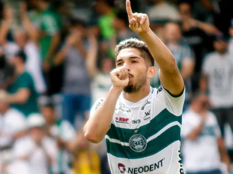 “Acertou 92% dos passes”; sem Andrey, outro meio-campista se destaca no Coritiba e arranca elogios na web