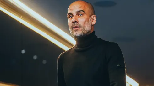 Foto: Divulgação/Manchester City - Guardiola se rende à reserva do time após atuação contra o Real Madrid