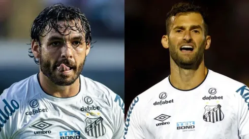 Foto Ricardo Goulart: Diogo Reis/AGIF e Foto Léo Baptistão: Thiago Calil/AGIF | Situações de Goulart e Léo Baptistão repercutem na torcida do Palmeiras