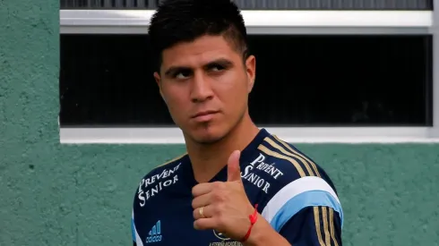 Foto: Daniel Vorley/AGIF - Cristaldo demonstra carinho pelo Palmeiras.