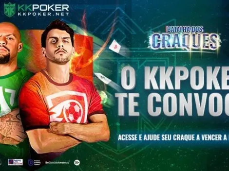 Poker Online: Últimos dias para disputar torneio com os craques do futebol Felipe Melo e Rodrigo Caio