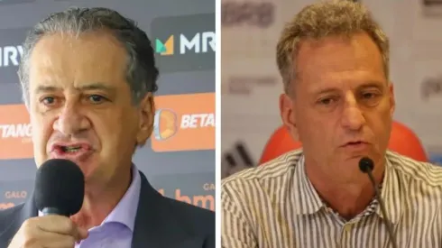 Fotos: Pedro Souza/Atlético-MG e Gilvan de Souza/Flamengo