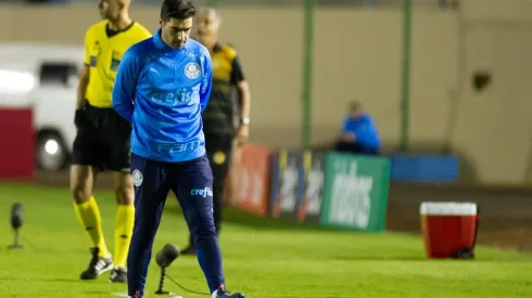 Abel Ferreira sob o comando do Palmeiras (Foto: Marcos Zanutto/AGIF)