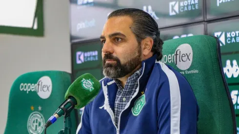 Foto: (Thomaz Marostegan/Guarani FC) - Ricardo Moisés, presidente do Guarani, se pronunciou depois do protesto de torcedores