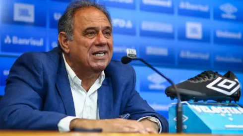 Foto: Lucas Uebel/Grêmio/Divulgação - Dênis Abrahão: alvo de críticas da torcida