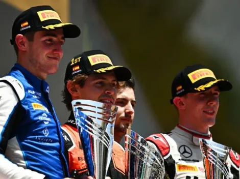 Fórmula 2 | Piloto brasileiro vence com cinco segundos de vantagem o GP de Barcelona e dispara na liderança