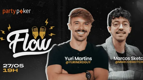 Yuri Martins e Marcos Sketch serão entrevistados pelo Flow (Foto: Divulgação)