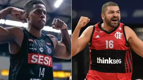 Georginho e Olivinha, se enfrentarão na final. (Fotos: Franca e Flamengo – Twitter)